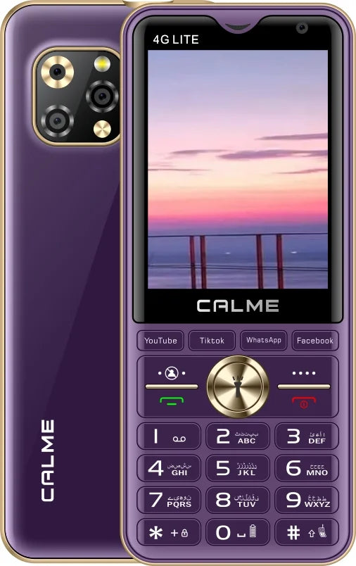 CALME 4G Lite Wi-Fi Hotspot Supported Touch & Type Mobile Phone