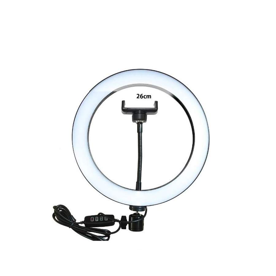 Ring Light - 26cm / 10 inch - Ring Fill Light - 3 Color Modes - With Dimmable