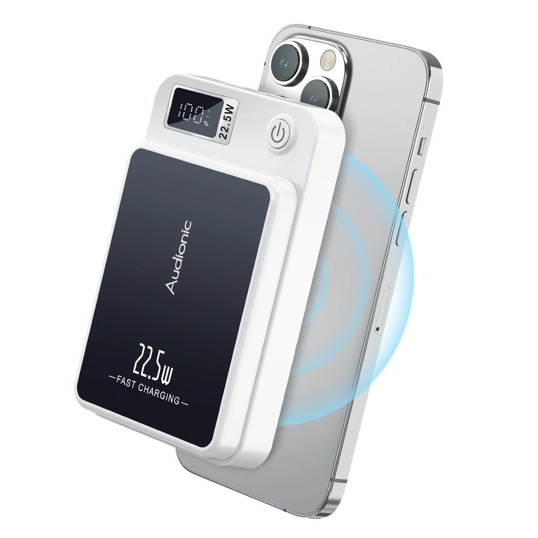 Magneto Wireless 10000 mAh Power Bank with (1 Year company warranty)