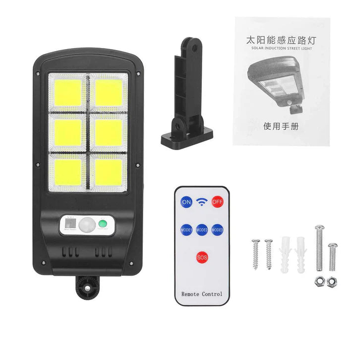 Solar Sensor Outdoor 6 LED Light