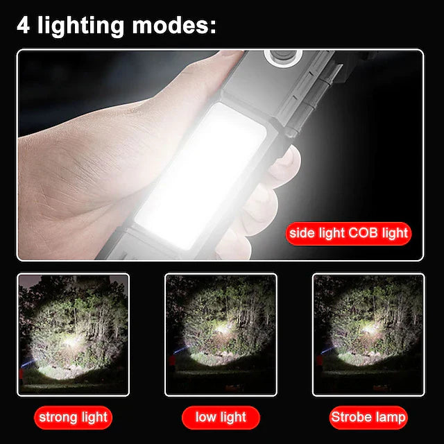 Rechargeable High Power Led W3 Flash Light