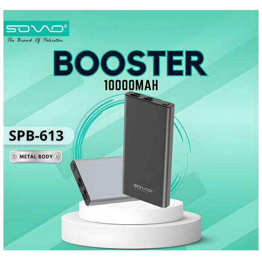 SOVO BOOSTER-X SPB-613 10000mAh Portable Charger Power Bank